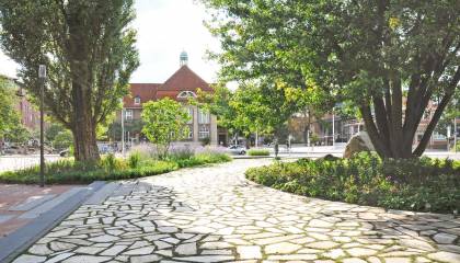 Museumsachse Blickrichtung Standesamt