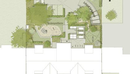 Wohnbebauung Eiffestraße Lageplan Entwurf